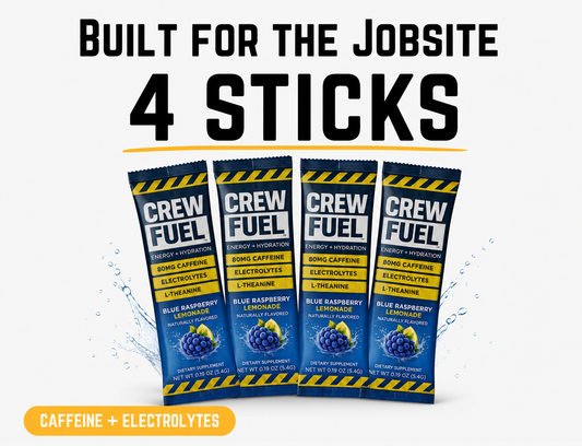 CrewFuel Sampler Sticks | 4 Sticks